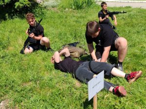 Военно-патриотические командные соревнования Зарница