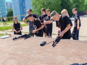 Военно-патриотические командные соревнования Зарница